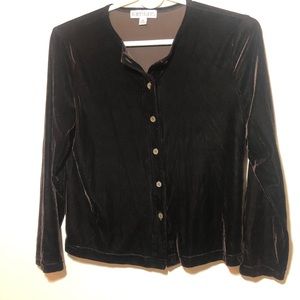 ❤️Long Sleeve Brown Button Down Cardigan Size M❤️